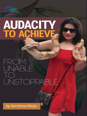 cover image of Audacity To Achieve